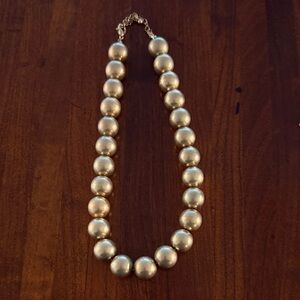 Elegant Silver Pearl Necklace